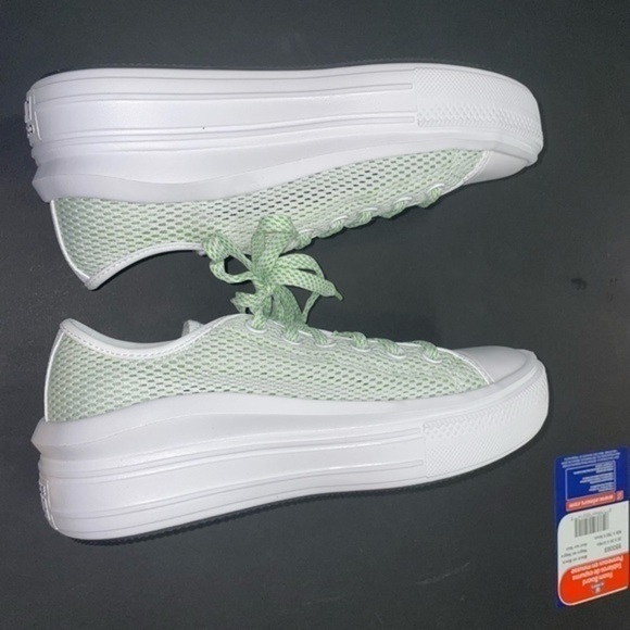 Converse Chuck Taylor All Star Move Low Top Mesh  Sneaker Womens size 8 - Picture 6 of 7